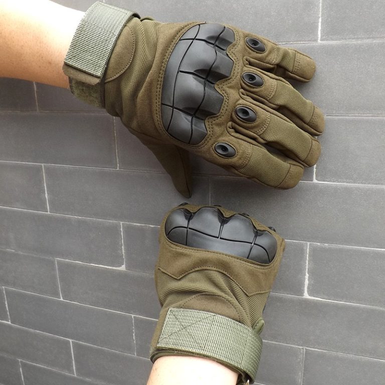 Khaki advanced tactical combat gloves